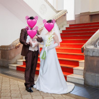 赤絨毯が写真映え抜群