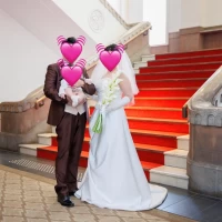 赤絨毯が写真映え抜群