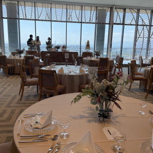 披露宴会場|710180さんのノートルダム大阪ONE/FIVESTAR WEDDINGの写真(2538242)