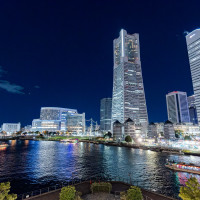 フラワーシャワーの場所から見える景色