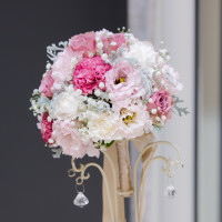 カラードレスのブーケ