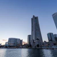 フラワーシャワーの場所から見える景色