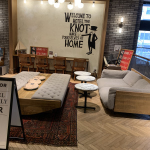ロビー|710245さんのHOTEL THE KNOT YOKOHAMA（ ホテルザノットヨコハマ）の写真(2307315)