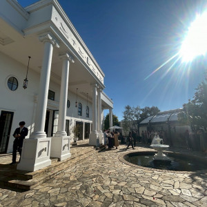 噴水やガーデンもあります|710377さんのアーセンティア迎賓館（高崎）/テイクアンドギヴ・ニーズウェディングの写真(2587494)