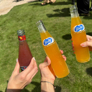 ガーデンでボトルドリンクで乾杯|710542さんのTHE SEASON'S（ザ・シーズンズ）/テイクアンドギヴ・ニーズウェディングの写真(2260377)