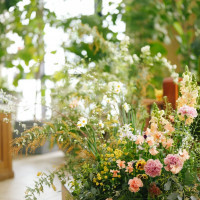 装花は草原の花のイメージ