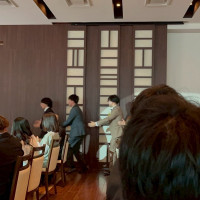 新郎退場