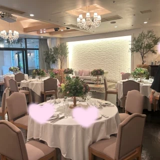 下の階の披露宴会場