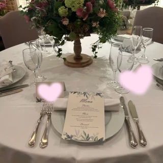 上の階の披露宴会場
