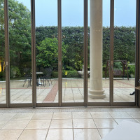 あいにくの雨でしたが緑が多くてよかったです