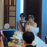 ケーキ入刀