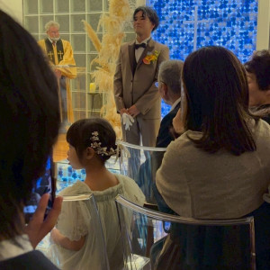 挙式待機|710867さんのウエディングレストラン ジュレの写真(2505450)