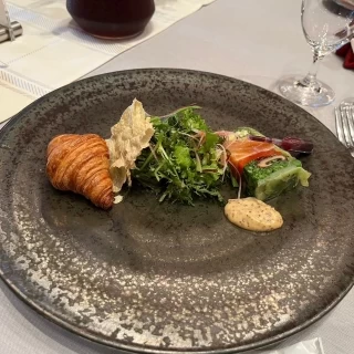 全てが美味しすぎて、主役だったけど、必死でたべました。