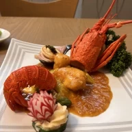 ロブスターです。親族から好評でした。