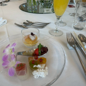 冷たい前菜|711837さんのTHE CLASSICA BAY RESORT （ザ クラシカ ベイリゾート）の写真(2510992)