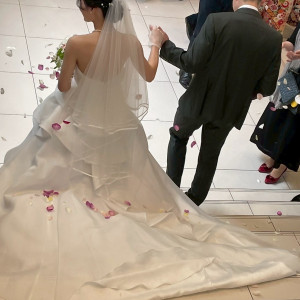 フラワーシャワー可能です|711863さんのル・センティフォーリア大阪(クラウディアホールディングスグループ)の写真(2511427)