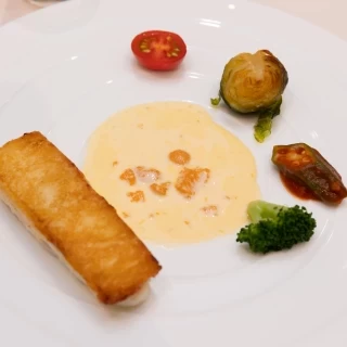 4品目のお魚料理です