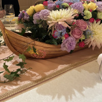メインテーブル装花です