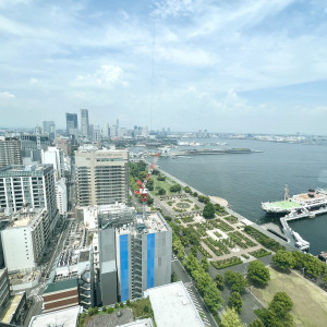 展望台ではみなとみらいを一望できる|711934さんのMARINE TOWER WEDDING（マリンタワー ウエディング）の写真(2200157)