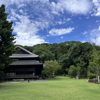 自然豊かな庭園が広がっています