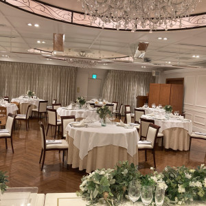 新郎新婦席から見た披露宴会場|712212さんのロザンジュイア広尾迎賓館（LOSANGEIA）の写真(2205357)