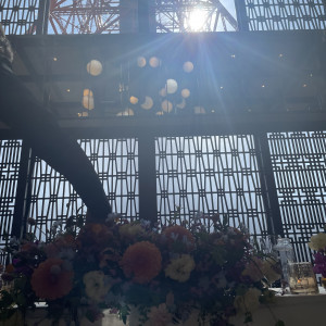 席から見える東京タワー|712363さんのThe Place of Tokyo（ザ プレイス オブ トウキョウ）の写真(2538564)