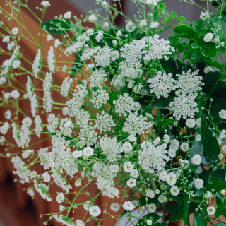 初期見積もりと同額の装花