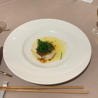 お魚料理です。