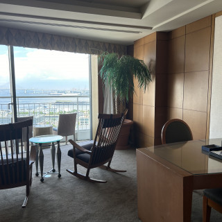 披露宴会場になるスイートルームです。