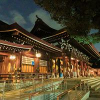 挙式中の明治神宮です。