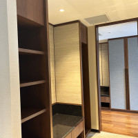 ゲストの着替え等できるスペース。
広々していました。