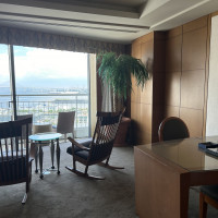 披露宴会場になるスイートルームです。