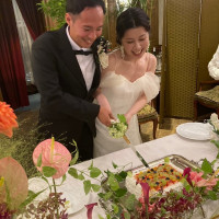 ケーキ入刀