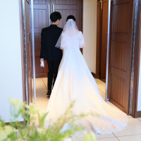 挙式会場出入り口