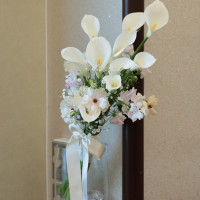 白無垢とドレスの時に持ったブーケ