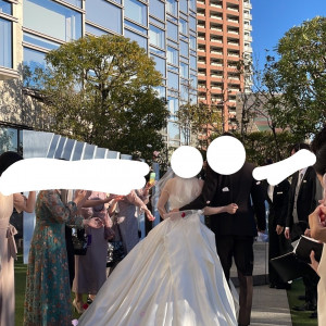 フラワーシャワー演出|713211さんのグランド ハイアット 東京の写真(2392194)