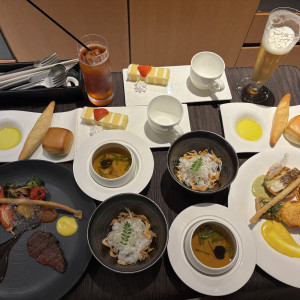 披露宴後控え室にて|713354さんのノートルダム大阪ONE/FIVESTAR WEDDINGの写真(2546639)