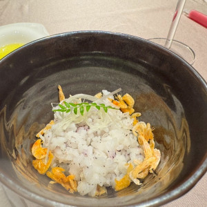 ゆかりごはん|713354さんのノートルダム大阪ONE/FIVESTAR WEDDINGの写真(2546636)