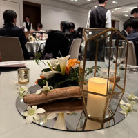 各テーブルの花です。