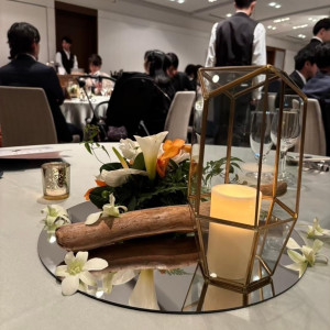 各テーブルの花です。|713424さんのリビエラ逗子マリーナの写真(2467443)
