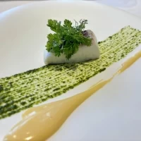 メインの魚料理