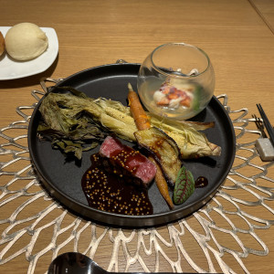 お肉料理。ソースは絶品|713586さんのCrevette 名古屋（クルヴェット ナゴヤ）●BRASSグループの写真(2429835)