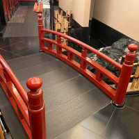 女性用化粧室の装飾