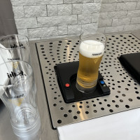 ビールサーバー楽しめます。