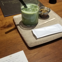 抹茶のサービスがあった