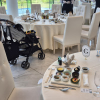 白を基調にしたコーディネート
