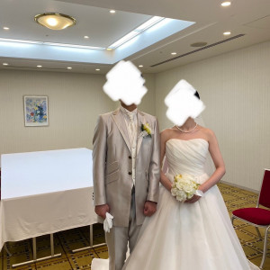 控室|714895さんのチャペル テンケイ アンドマリー（品川プリンスホテル内）の写真(2230835)