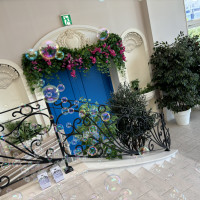 フラワーシャワーをする所