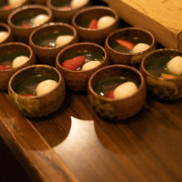 テラスでのデザートビュッフェ