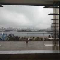 チャペル窓からの景色